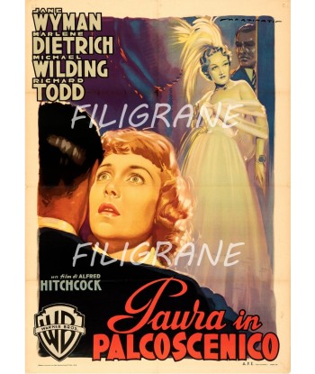 PAURA in PALCOSCENICO FILM Rlse-POSTER/REPRODUCTION d1 AFFICHE VINTAGE votre