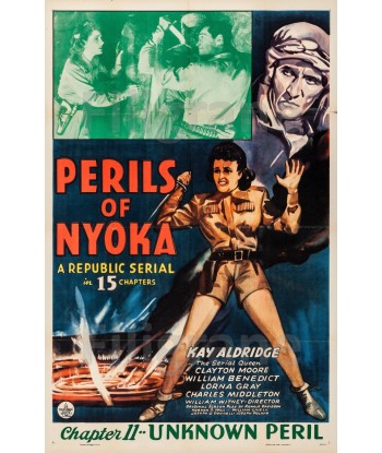 PERSILS of NYOKA FILM Rlmm-POSTER/REPRODUCTION d1 AFFICHE VINTAGE 2 - 3 jours ouvrés.