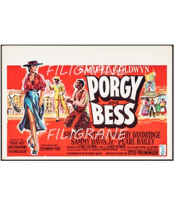 PORGY and BESS FILM Rdyu-POSTER/REPRODUCTION d1 AFFICHE VINTAGE 2024