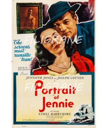 PORTRAIT of JENNIE FILM Ruad-POSTER/REPRODUCTION d1 AFFICHE VINTAGE solde