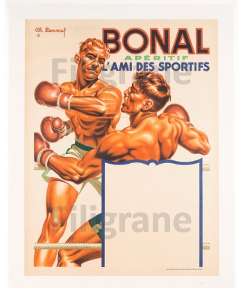 PUB APERITIF BONAL Rnkg-POSTER/REPRODUCTION d1 AFFICHE VINTAGE shop