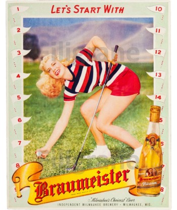 PUB BRAUMEISTER BIèRE/BEER Rspu-POSTER/REPRODUCTION d1 AFFICHE VINTAGE Découvrez la collection