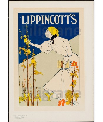 PUB LIPPINCOTT'S Ryib-POSTER/REPRODUCTION d1 AFFICHE VINTAGE Vous souhaitez 