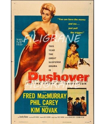 PUSHOVER FILM Rrmh-POSTER/REPRODUCTION d1 AFFICHE VINTAGE votre