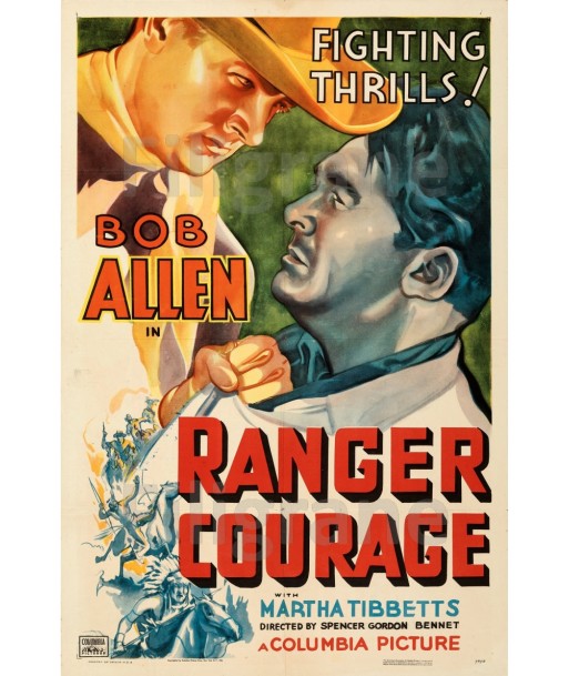 RANGER COURAGE FILM Rgld-POSTER/REPRODUCTION d1 AFFICHE VINTAGE Découvrez la collection