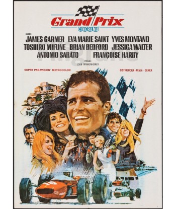 GRAND PRIX FILM Rxft-POSTER/REPRODUCTION d1 AFFICHE VINTAGE de la marque