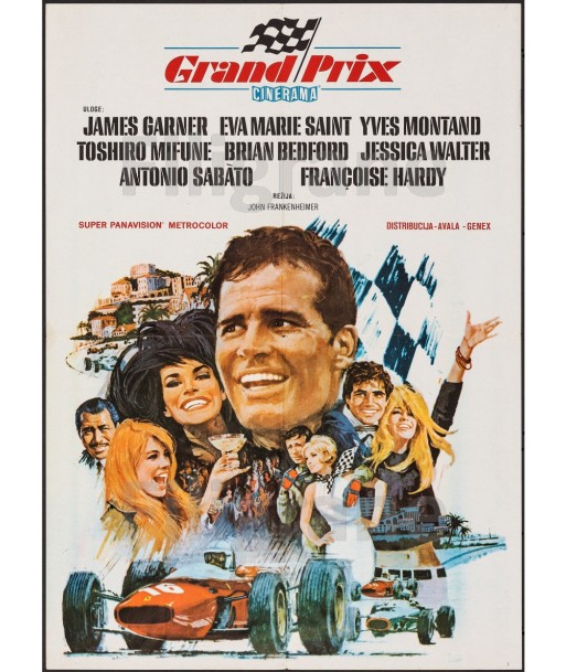 GRAND PRIX FILM Rxft-POSTER/REPRODUCTION d1 AFFICHE VINTAGE de la marque