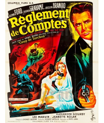 RèGLEMENT de COMPTES FILM Rjxp-POSTER/REPRODUCTION d1 AFFICHE VINTAGE Faites des économies