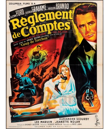 RèGLEMENT de COMPTES FILM Rxln-POSTER/REPRODUCTION d1 AFFICHE VINTAGE Les magasins à Paris et en Île-de-France