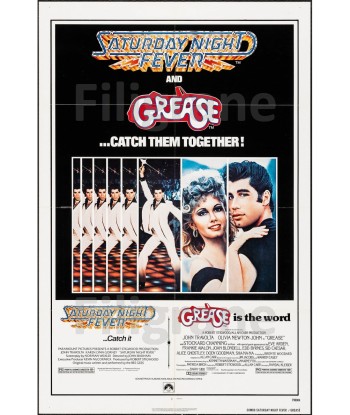 GREASE FILM Rpym-POSTER/REPRODUCTION d1 AFFICHE VINTAGE de votre