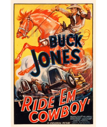 RIDE EM COWBOY FILM Rfrm-POSTER/REPRODUCTION d1 AFFICHE VINTAGE store