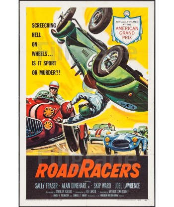 ROAD RACERS FILM Roba-POSTER/REPRODUCTION d1 AFFICHE VINTAGE Livraison rapide