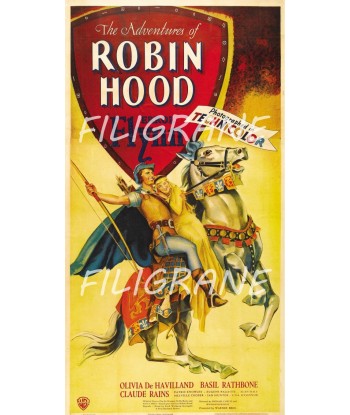 ROBIN HOOD FILM Rykz-POSTER/REPRODUCTION d1 AFFICHE VINTAGE online