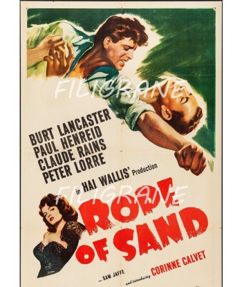 ROPE of SAND FILM Rjsw-POSTER/REPRODUCTION d1 AFFICHE VINTAGE Comparez plus de prix