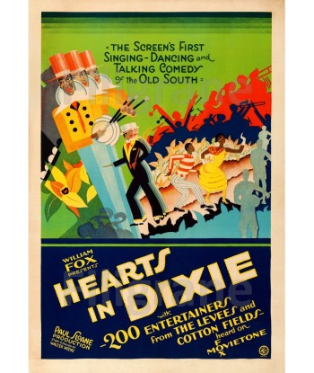 HEARTS in DIXIE FILM Rnvf-POSTER/REPRODUCTION d1 AFFICHE VINTAGE l'achat 