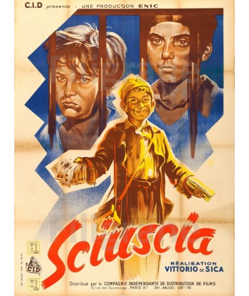 SCIUSCIA FILM Ramy-POSTER/REPRODUCTION d1 AFFICHE VINTAGE Par le système avancé 