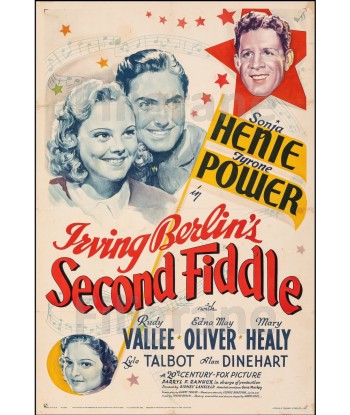 SECOND FIDDLE FILM Rqpo-POSTER/REPRODUCTION d1 AFFICHE VINTAGE en stock