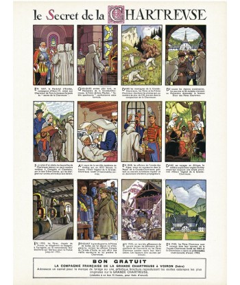 PUB SECRET CHARTREUSE Rxva-POSTER/REPRODUCTION d1 AFFICHE VINTAGE Les êtres humains sont 