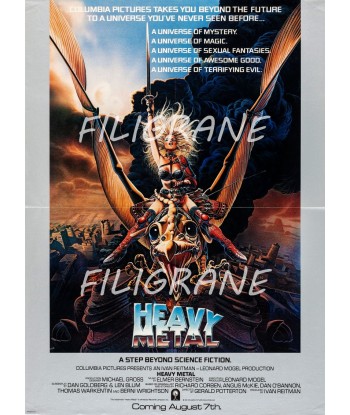 HEAVY METAL FILM Rynn-POSTER/REPRODUCTION d1 AFFICHE VINTAGE brillant des détails fins