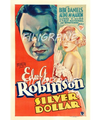 SILVER DOLLAR FILM Rumb-POSTER/REPRODUCTION d1 AFFICHE VINTAGE en stock