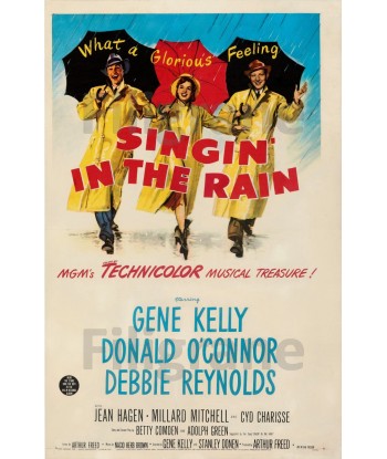 SINGIN in the RAIN FILM Rlnl-POSTER/REPRODUCTION d1 AFFICHE VINTAGE votre