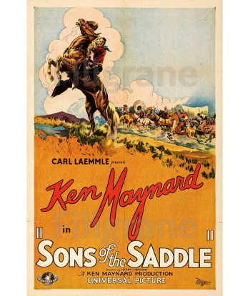 SONS of the SADDLE FILM Rfoz-POSTER/REPRODUCTION d1 AFFICHE VINTAGE Comment ça marche