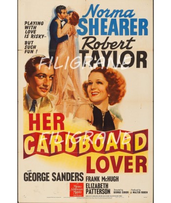 HER CARDBOARD LOVER FILM Rmab-POSTER/REPRODUCTION d1 AFFICHE VINTAGE votre restaurant rapide dans 