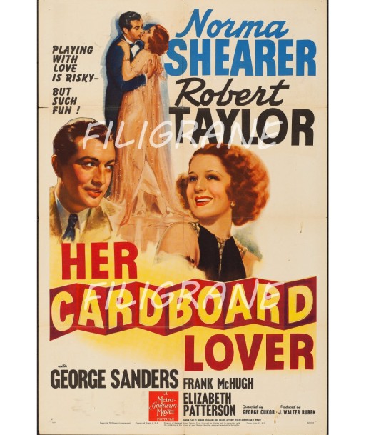 HER CARDBOARD LOVER FILM Rmab-POSTER/REPRODUCTION d1 AFFICHE VINTAGE votre restaurant rapide dans 