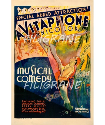 SPECTACLE AVITAPHONE COMéDIE Rpcp-POSTER/REPRODUCTION d1 AFFICHE VINTAGE pas cheres