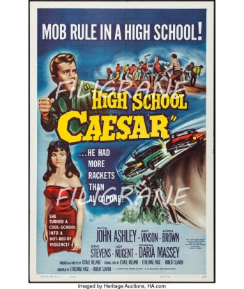 HIGH SCHOOL CAESAR FILM Rkpi-POSTER/REPRODUCTION d1 AFFICHE VINTAGE en stock