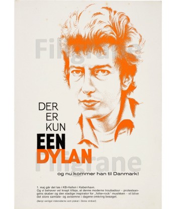 SPECTACLE EEN BOB DYLAN Rpxd-POSTER/REPRODUCTION d1 AFFICHE VINTAGE solde