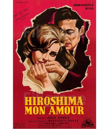 HIROSHIMA mon AMOUR FILM Rnsr-POSTER/REPRODUCTION d1 AFFICHE VINTAGE le concept de la Pate a emporter 