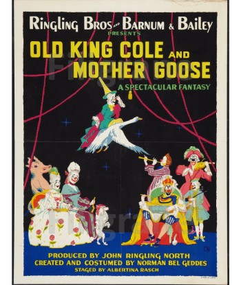 SPECTACLE OLD KING COLE MOTHER GOOSE Rnwn-POSTER/REPRODUCTION d1 AFFICHE VINTAGE 50% de réduction en Octobre 2024