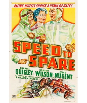 SPEED to SPARE FILM Rqdl-POSTER/REPRODUCTION d1 AFFICHE VINTAGE l'évolution des habitudes 