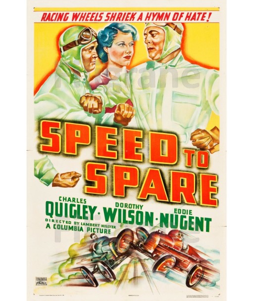 SPEED to SPARE FILM Rqdl-POSTER/REPRODUCTION d1 AFFICHE VINTAGE l'évolution des habitudes 