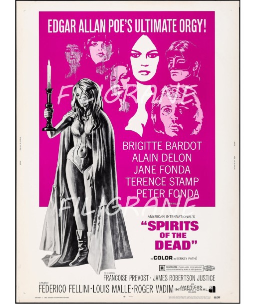 SPIRITS of the DEAD FILM Rsaz-POSTER/REPRODUCTION d1 AFFICHE VINTAGE Comment ça marche