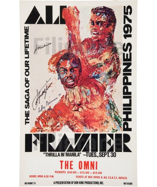 SPORT BOXE ALI FRAZIER 1975 Rbun-POSTER/REPRODUCTION d1 AFFICHE VINTAGE Comparez et commandez 