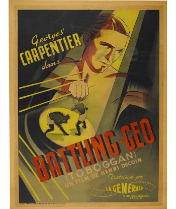 SPORT BOXE GEORGES CARPENTIER Rund-POSTER/REPRODUCTION d1 AFFICHE VINTAGE la livraison gratuite