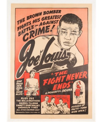 SPORT BOXE JOE LOUIS Rgut-POSTER/REPRODUCTION d1 AFFICHE VINTAGE de technologie