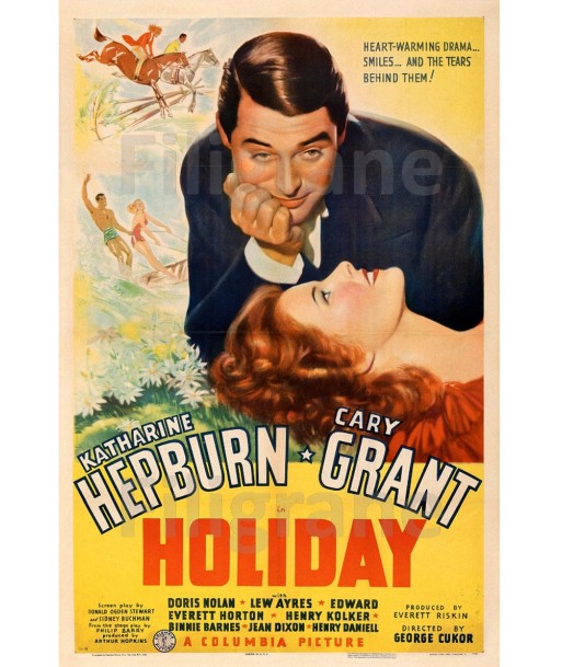 HOLIDAY FILM Rucp-POSTER/REPRODUCTION d1 AFFICHE VINTAGE acheter