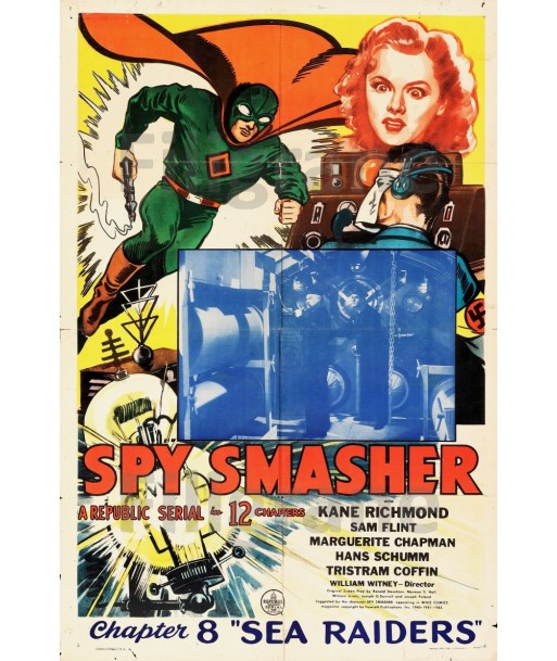 SPY SMASHER 8 FILM Rdyq-POSTER/REPRODUCTION d1 AFFICHE VINTAGE Jusqu'à 80% De Réduction