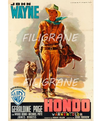 HONDO FILM Rdsh-POSTER/REPRODUCTION d1 AFFICHE VINTAGE de la marque