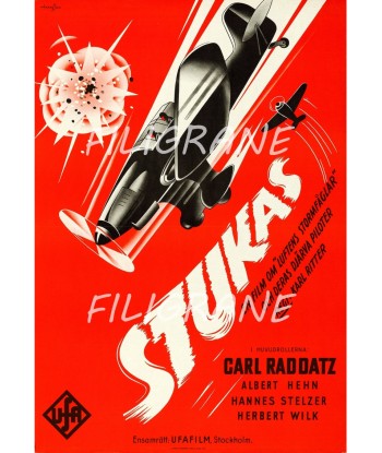 STUKAS FILM Rybp-POSTER/REPRODUCTION d1 AFFICHE VINTAGE acheter en ligne