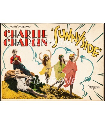 SUNNYSIDE FILM Rcne-POSTER/REPRODUCTION d1 AFFICHE VINTAGE le des métaux précieux