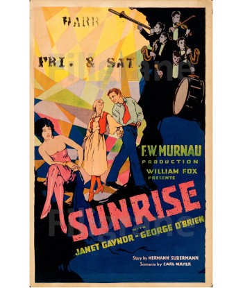 SUNRISE FILM Rwai-POSTER/REPRODUCTION d1 AFFICHE VINTAGE Vous souhaitez 