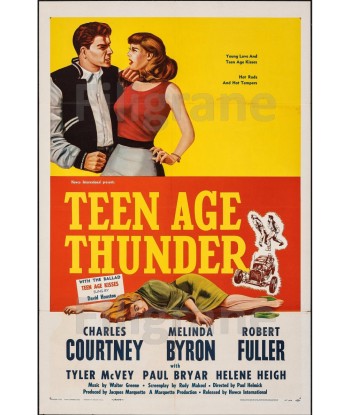 TEEN AGE THUNDER FILM Rksf-POSTER/REPRODUCTION d1 AFFICHE VINTAGE Toutes les collections ici