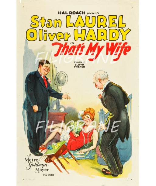 THAT'S MY WIFE FILM Rslr-POSTER/REPRODUCTION d1 AFFICHE VINTAGE Les êtres humains sont 