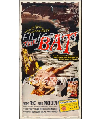 THE BAT FILM Rbgj-POSTER/REPRODUCTION d1 AFFICHE VINTAGE À commander