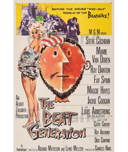 THE BEAT GENERATION FILM Rinp-POSTER/REPRODUCTION d1 AFFICHE VINTAGE 2023