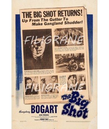 THE BIG SHOT FILM Roxe-POSTER/REPRODUCTION d1 AFFICHE VINTAGE Comment ça marche